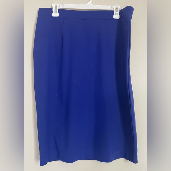 Mossimo Supply Co Blue Maxi Pencil Skirt - Picture 1 of 1